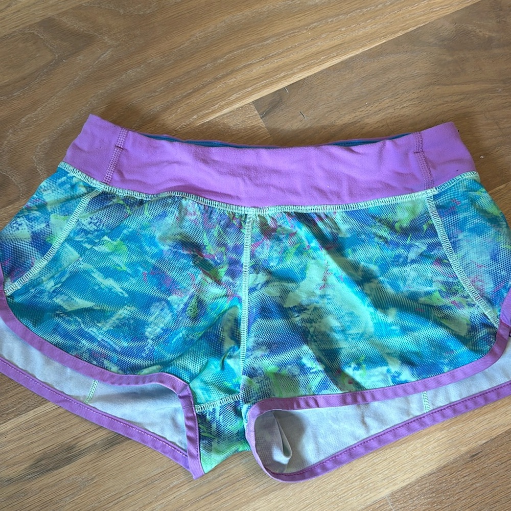 Ivivva Speedy Multicolored Shorts Girl’s 14